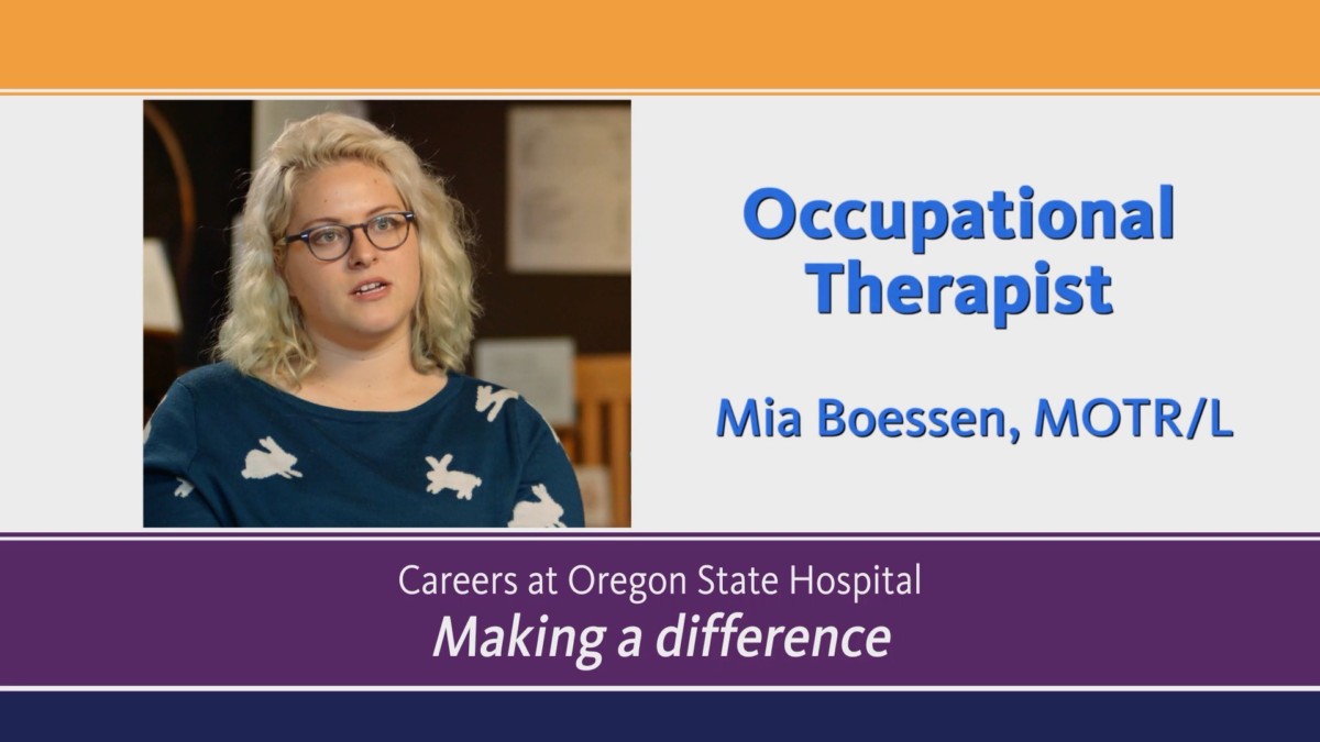 Video about Occupational Therapist